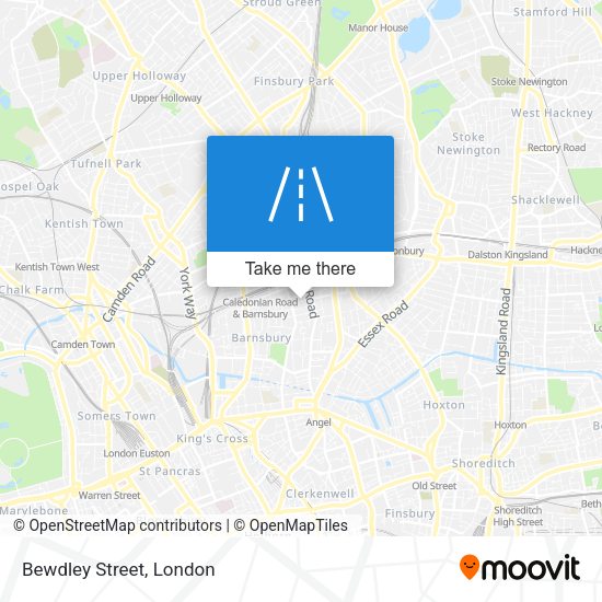 Bewdley Street map