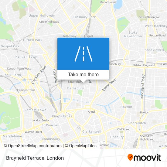 Brayfield Terrace map
