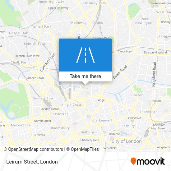 Leirum Street map