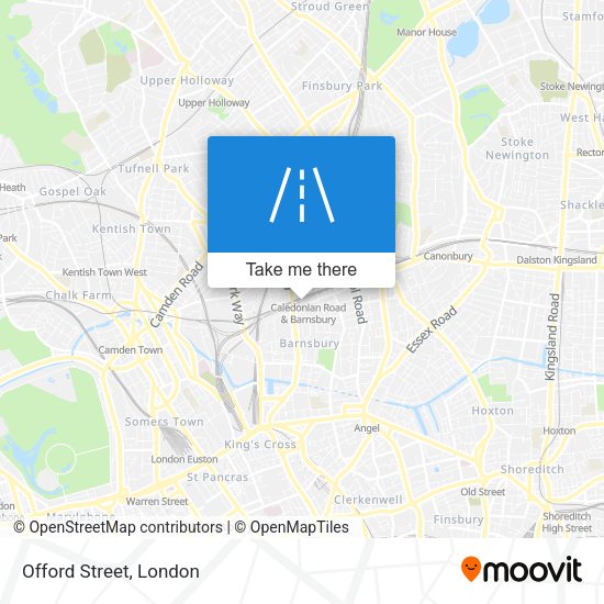 Offord Street map