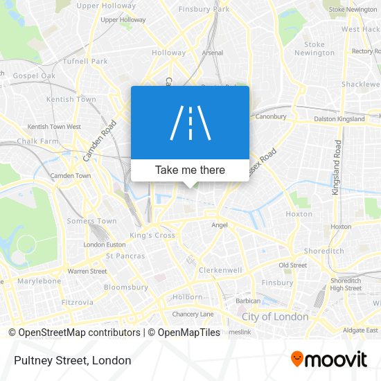 Pultney Street map