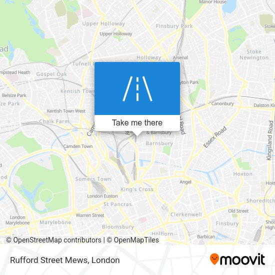 Rufford Street Mews map