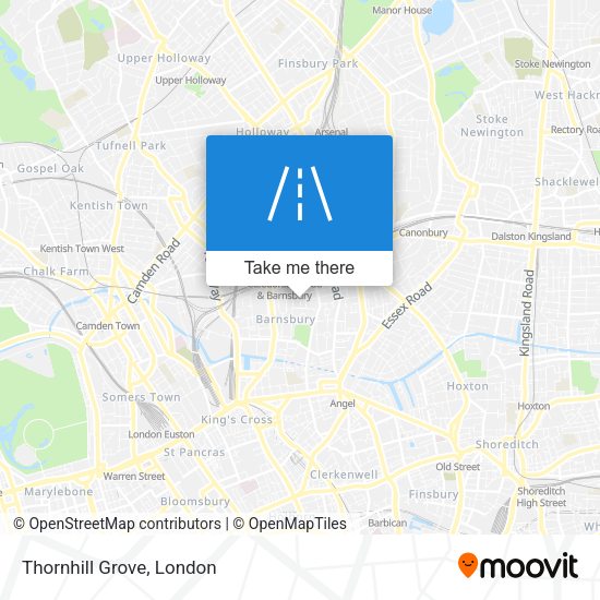 Thornhill Grove map