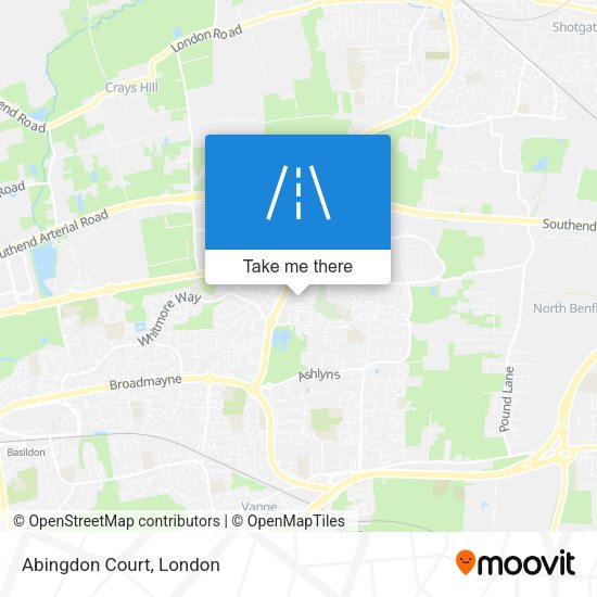 Abingdon Court map
