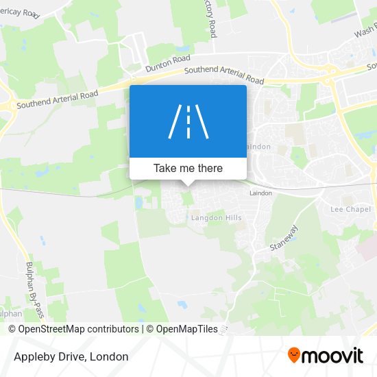 Appleby Drive map