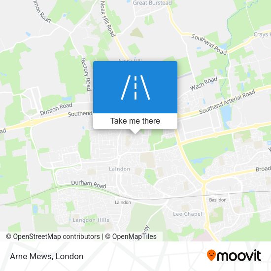 Arne Mews map