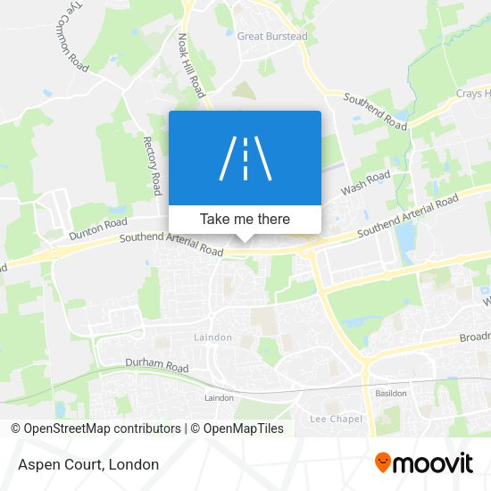 Aspen Court map