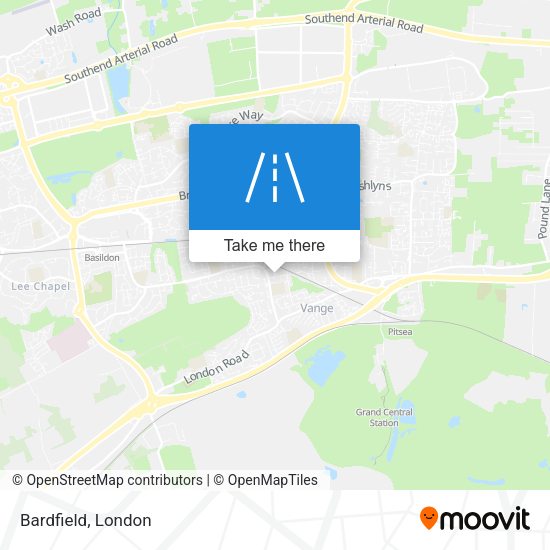 Bardfield map