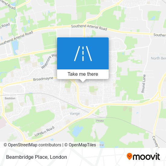 Beambridge Place map