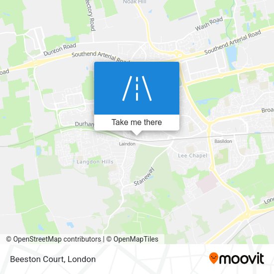 Beeston Court map