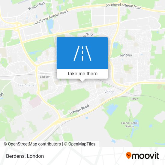 Berdens map