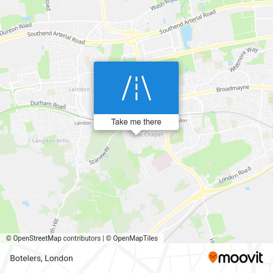 Botelers map