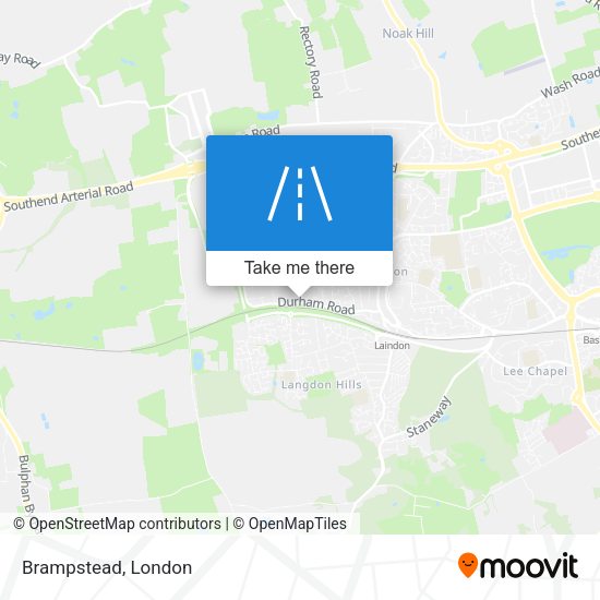 Brampstead map