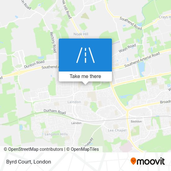 Byrd Court map