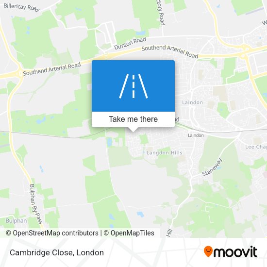 Cambridge Close map