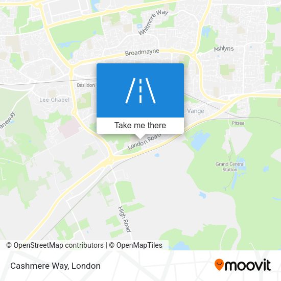 Cashmere Way map