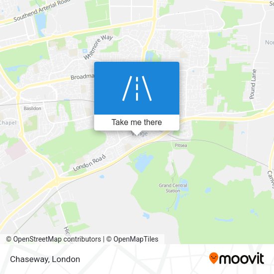 Chaseway map