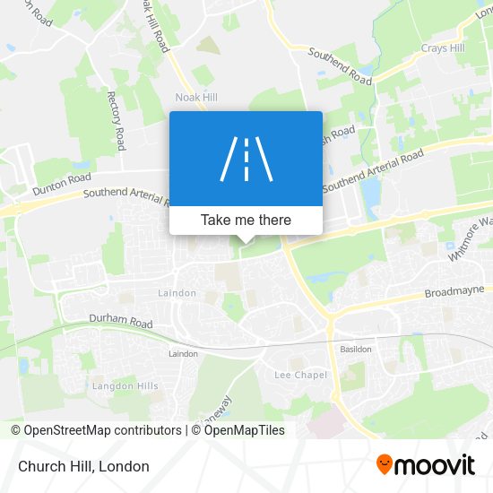 Church Hill map
