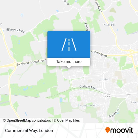 Commercial Way map