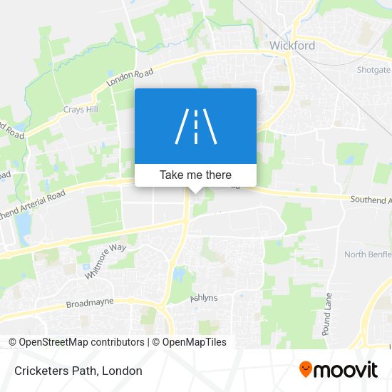 Cricketers Path map