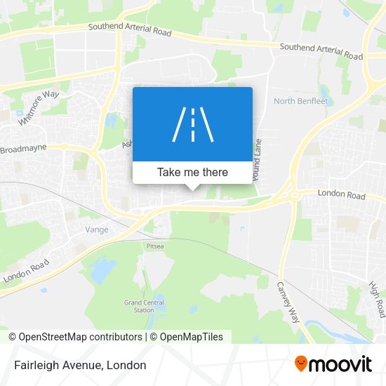 Fairleigh Avenue map