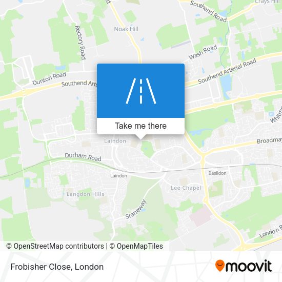 Frobisher Close map