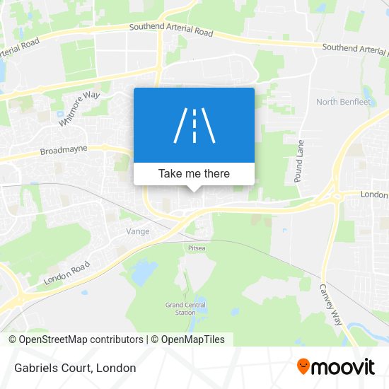 Gabriels Court map