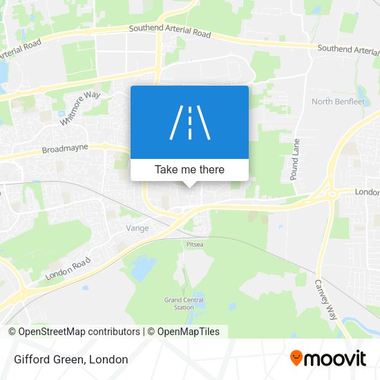 Gifford Green map