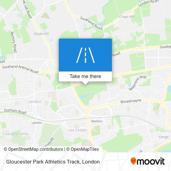 Gloucester Park Athletics Track map