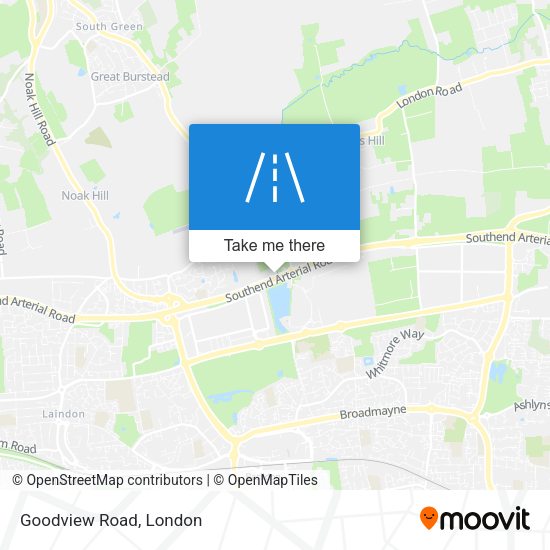 Goodview Road map