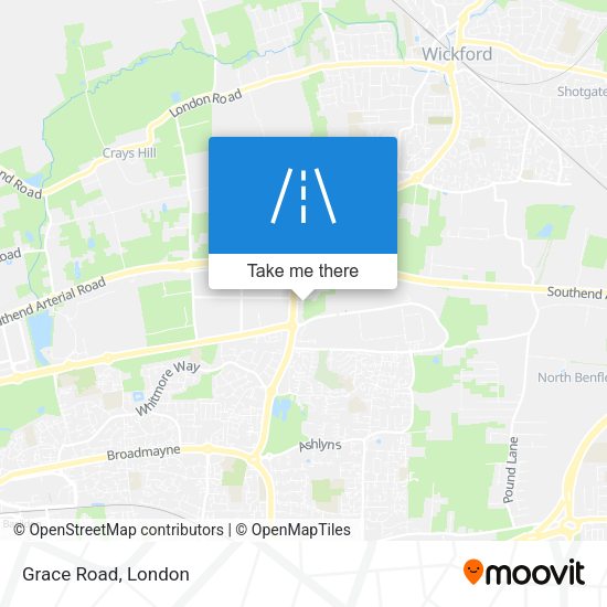 Grace Road map