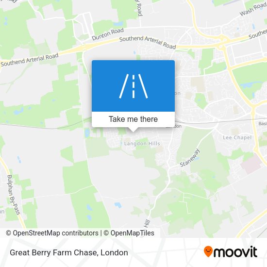 Great Berry Farm Chase map
