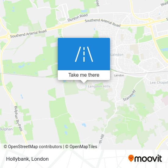 Hollybank map