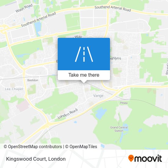 Kingswood Court map