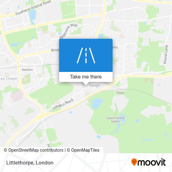 Littlethorpe map