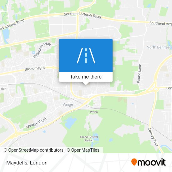 Maydells map