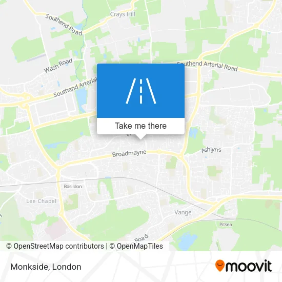 Monkside map