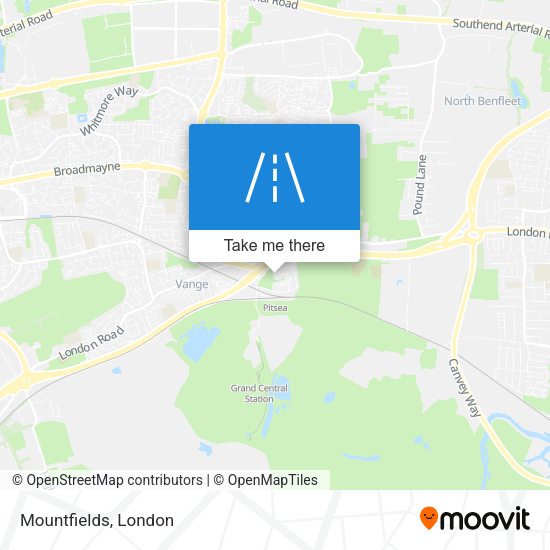 Mountfields map