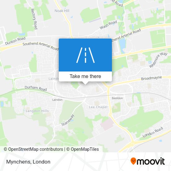 Mynchens map