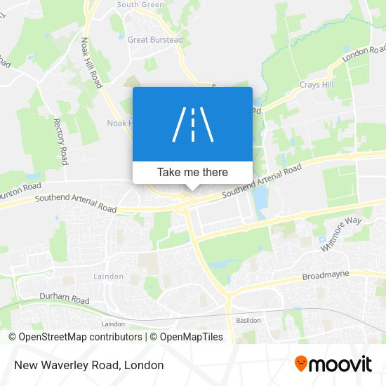New Waverley Road map