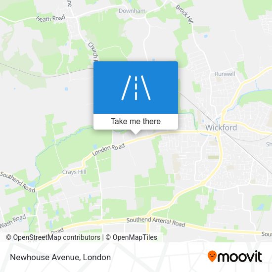 Newhouse Avenue map