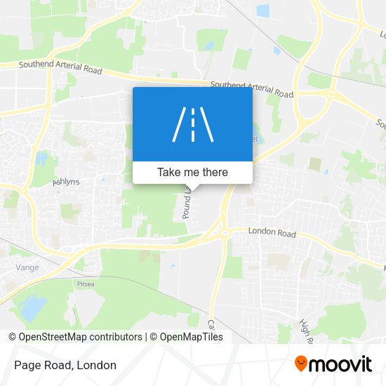 Page Road map
