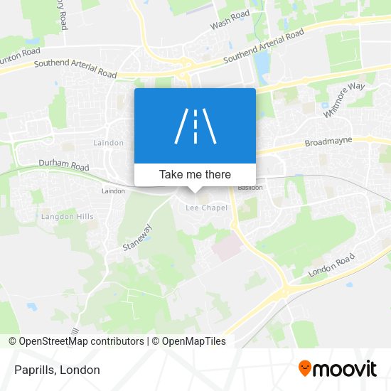 Paprills map