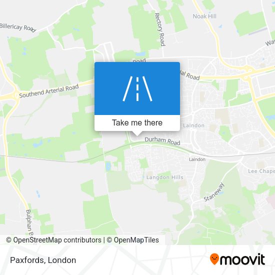 Paxfords map