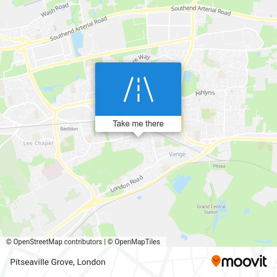 Pitseaville Grove map