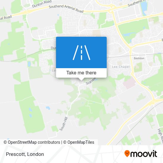 Prescott map