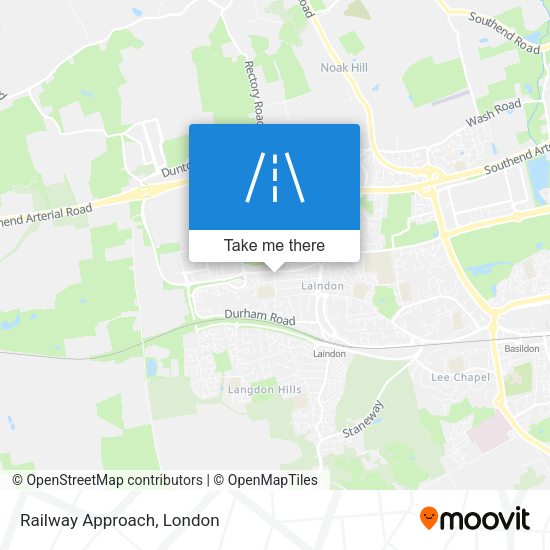 Railway Approach map