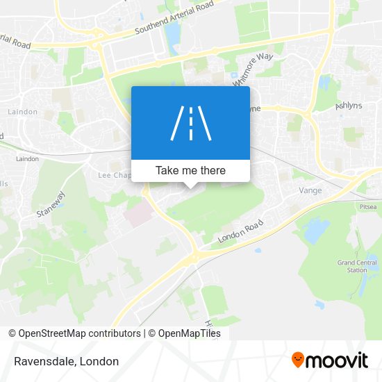 Ravensdale map