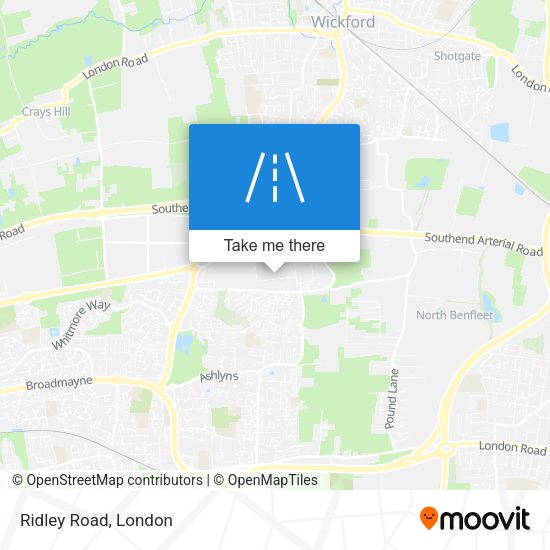 Ridley Road map