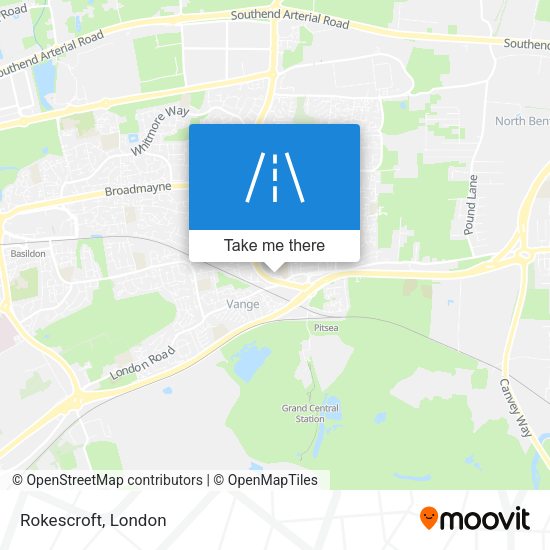 Rokescroft map